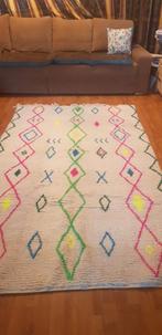 Handgeknoopt Berber kleed wol 243x149cm, 150 tot 200 cm, 200 cm of meer, Ophalen of Verzenden, Zo goed als nieuw