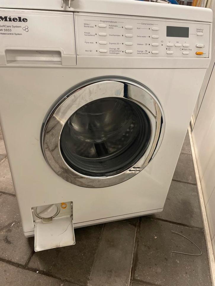 Miele Wasmachine - Defect, voor de handige klusser, Witgoed en Apparatuur, Wasmachines, Niet werkend, Voorlader, 10 kg of meer