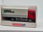 Iveco Eurocargo bakwagen huif - Wiking 1/87, Verzenden, Zo goed als nieuw, Bus of Vrachtwagen, Wiking