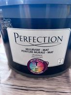 Muurverf perfection kleur blauw 2,5 liter, Ophalen of Verzenden, Zo goed als nieuw, Blauw