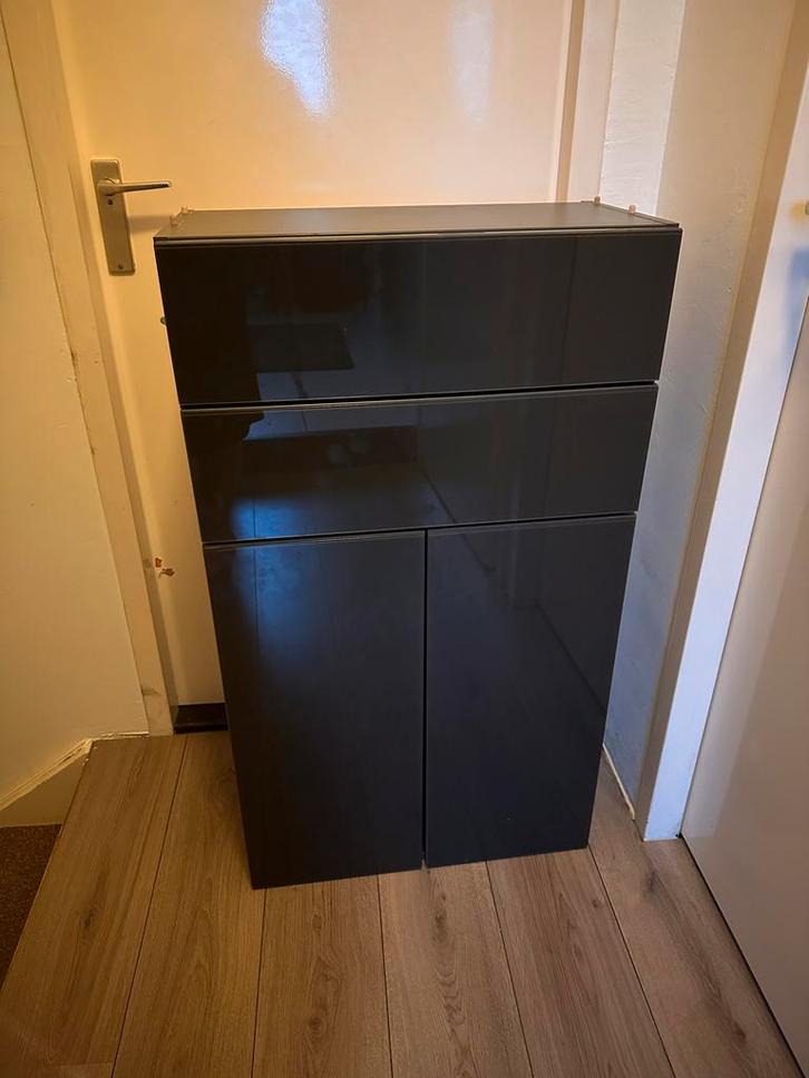 Fackelmann Badkamerkast met Lades en Deurtjes, Huis en Inrichting, Badkamer | Badkamermeubels, Zo goed als nieuw, (Half)hoge kast