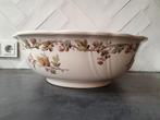 Beige chrysanten Villeroy en Boch schaal., Ophalen