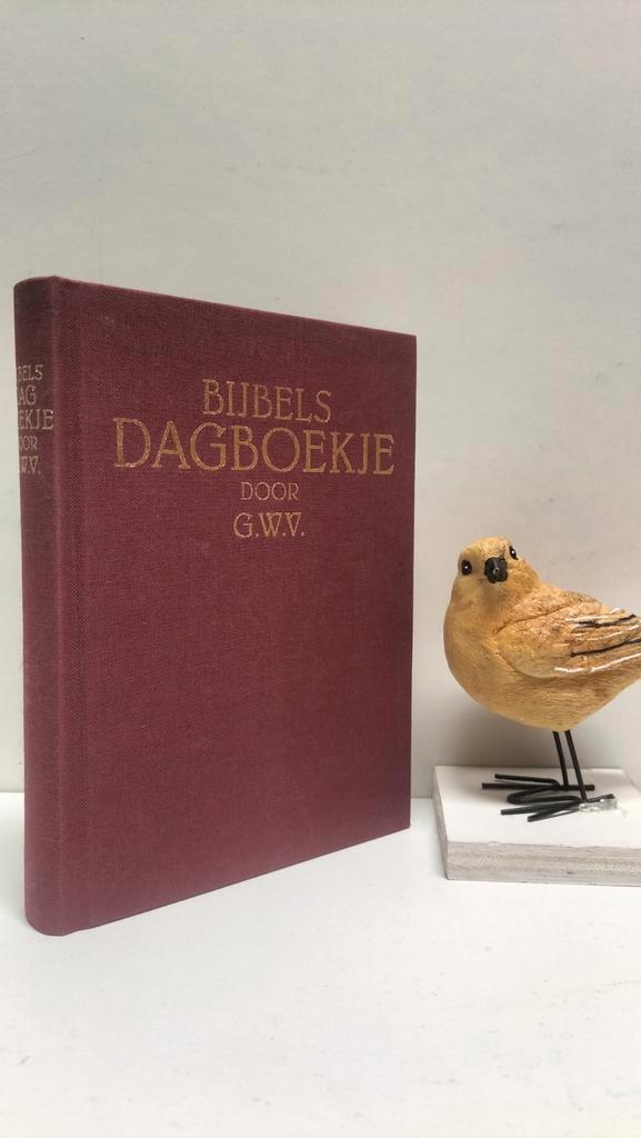 GWV;  Bijbels dagboekje, Boeken, Godsdienst en Theologie, Gelezen, Christendom | Protestants, Ophalen of Verzenden