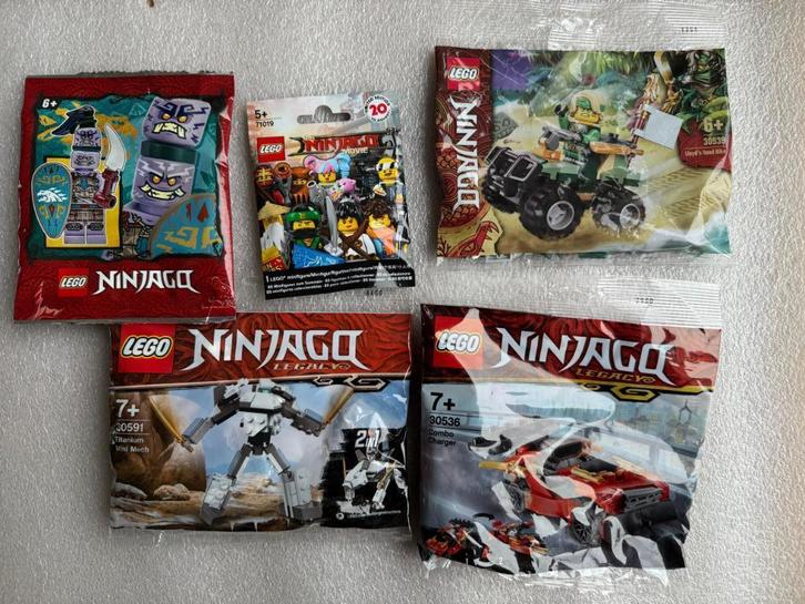 LEGO | Diverse polybags van Ninjago, Kinderen en Baby's, Speelgoed | Duplo en Lego, Nieuw, Lego, Complete set, Ophalen of Verzenden
