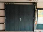Houten garagedeuren inclusief hardhouten kozijn, Ophalen, Garagedeur, Zo goed als nieuw, 120 cm of meer