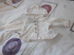 Wit/roze prematuur vestje met capuchon Carter's 44 zgan, Kinderen en Baby's, Babykleding | Prematuur, Ophalen of Verzenden, Zo goed als nieuw