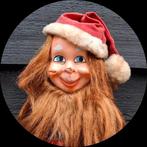 Iets gehavende Kerstkabouter, Kabouter Kerstman 35 cm lang, Ophalen of Verzenden