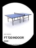 ARTENGO FT 720 i Tafeltennistafel - Indoor, Sport en Fitness, Tafeltennis, Ophalen of Verzenden, Gebruikt, Tafel Indoor, Verrijdbaar
