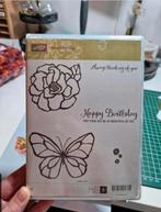 Stampin' Up! Beautiful Day clear stempelset, Ophalen of Verzenden, Zo goed als nieuw, Clearstamp