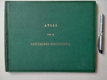 Atlas voor de NATUURLIJKE HISTORIE uit 1867. beschikbaar voor biedingen
