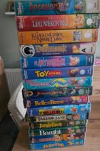 15 disneyvideobanden te koop, Cd's en Dvd's, VHS | Kinderen en Jeugd, Alle leeftijden, Ophalen, Zo goed als nieuw, Tekenfilms en Animatie