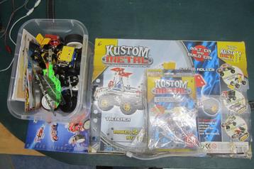 metaal constructie dozen , meccano  beschikbaar voor biedingen