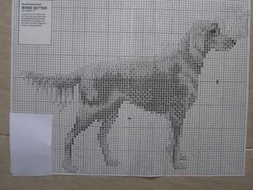 borduurpatroon ALLERLEI VARIA HOND EN RASSEN   Deel 1 beschikbaar voor biedingen