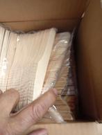 messen houten wegwerp, Huis en Inrichting, Ophalen of Verzenden, Nieuw, Hout, Bestekset