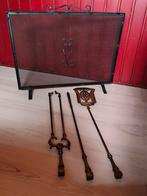 Vintage open haard set, zware kwaliteit, Huis en Inrichting, Haarden, Ophalen, Houthaard