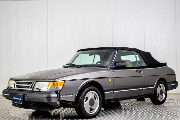 Saab 900 Turbo Cabriolet (bj 1994), Auto's, Saab, Bedrijf, Te koop, Saab 900, Airconditioning, Elektrische buitenspiegels, Elektrische ramen