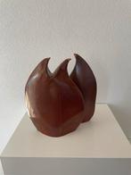 Keramische Vogels - Uniek Design - Roodbruin Glazuur, Antiek en Kunst, Kunst | Designobjecten, Ophalen of Verzenden