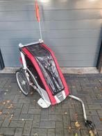 Nette geveerde Thule Chariot Cougar fietskar, Fietsen en Brommers, Fietsaccessoires | Aanhangers en Karren, Ophalen, Gebruikt