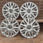 Set Skoda Fabia wieldoppen zilver 16inch steekmaat 5x100, Ophalen, Gebruikt