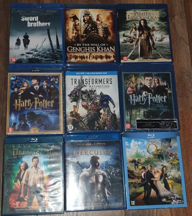 Blurays 5 euro per stuk - uitzoeken uit collectie / partij, Cd's en Dvd's, Blu-ray, Zo goed als nieuw, 3D, Verzenden