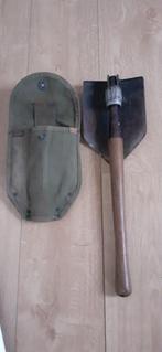 Pioniersschep WW2 US S6308 Folding Shovel + Laundry Nummer !, Ophalen of Verzenden, Landmacht, Amerika, Overige typen
