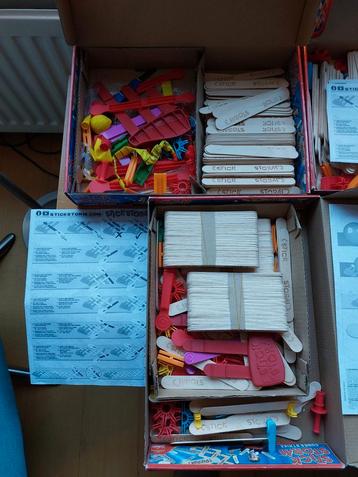 2 UITGEBREIDE dozen STICKSTORM 1x COBRA STRIKE + 1x STARTER  beschikbaar voor biedingen