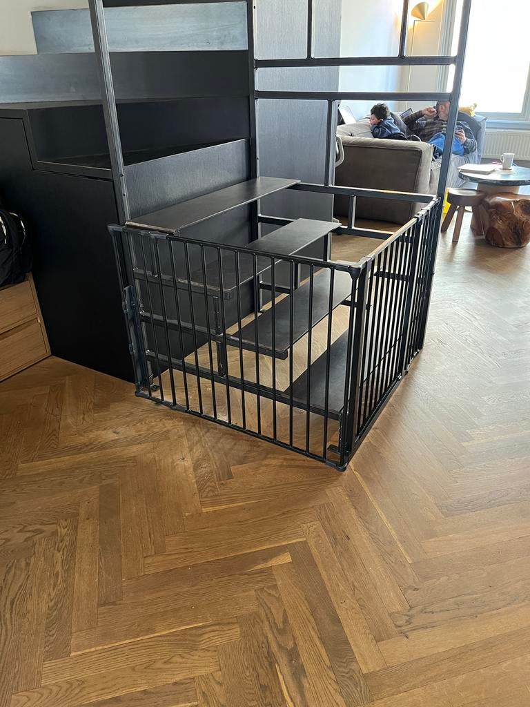 BabyDan Premier Traphek, Kinderen en Baby's, Traphekjes, Ophalen of Verzenden, Zo goed als nieuw, Klemhekje, Metaal of IJzer