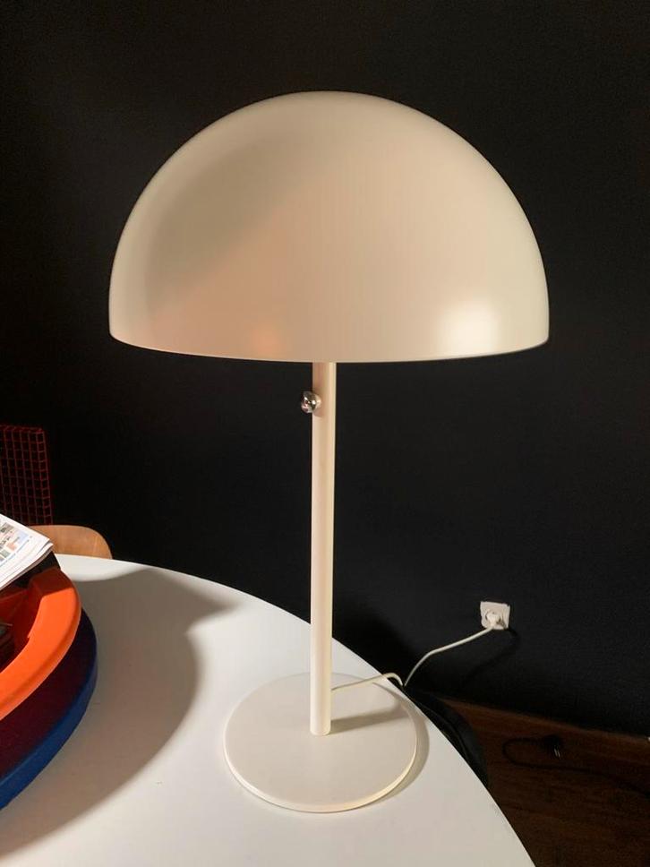 Mooie vintage tafellamp ikea Brasa met dimmer, Huis en Inrichting, Lampen | Tafellampen, Zo goed als nieuw, 50 tot 75 cm, Metaal