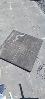 Rubber tegel, Tuin en Terras, Tegels en Klinkers, Ophalen, Zo goed als nieuw, Rubber, Overige typen