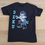 Deku T-shirt maat S My Hero Academia, My Hero Academia, Zwart, Ophalen of Verzenden, Gedragen