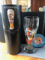 Ritzenhoff bierglas in koker, Verzamelen, Ophalen of Verzenden, Nieuw, Bierglas