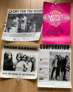 Posters, regio Weert en Venlo, popmuziek. 4x (K-11), Ophalen of Verzenden, Gebruikt, Overige formaten, Overige genres