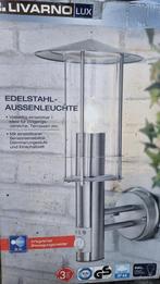 Buitenlamp met bewegingsmelder 4 stuks, Tuin en Terras, Ophalen, Minder dan 50 watt, Wandlamp, Nieuw