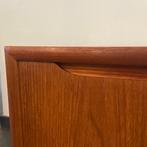 Vintage Deens tv-meubel/laag dressoir van Dyrlund, Ophalen, Gebruikt, Vintage Deens, Teakhout