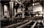 Katwijk aan Zee - Interieur Oude Kerk (1966), Verzamelen, Ansichtkaarten | Nederland, Verzenden, 1960 tot 1980, Gelopen, Zuid-Holland