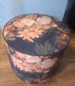 Poef bloemenprint, Ophalen, Minder dan 50 cm, Rond, Minder dan 50 cm