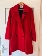 Wollen rode mantel Wallis cashmere blend EU 36 /XS / S, Wallis, Ophalen of Verzenden, Zo goed als nieuw, Maat 34 (XS) of kleiner