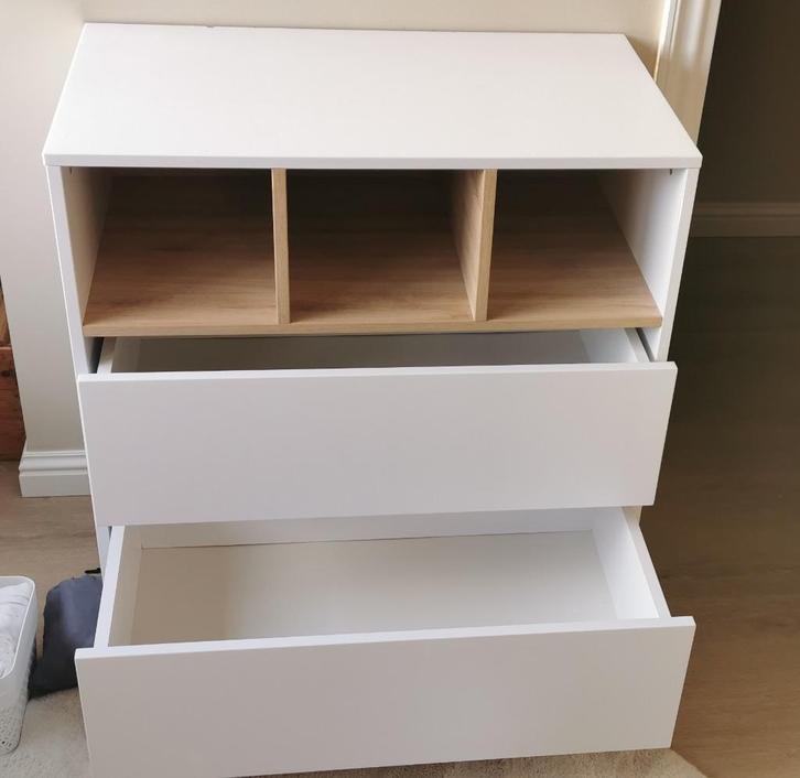 Quax commode, Kinderen en Baby's, Kinderkamer | Commodes en Kasten, Zo goed als nieuw, Commode, 90 tot 105 cm, 75 tot 100 cm, Minder dan 50 cm