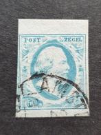 Nederland 1852 Willem III 5ct NVPH 1p gestempeld ZELDZAAM, Postzegels en Munten, Postzegels | Nederland, T/m 1940, Verzenden, Gestempeld