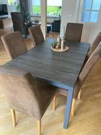 eethoek stoelen, Ophalen, Hout, Eetkamer stoel, Bruin