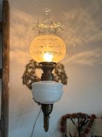 Antieke olielamp wandlamp, Antiek en Kunst, Antiek | Lampen, Ophalen of Verzenden