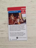 Thermen Maarssen kortingbon, Tickets en Kaartjes, Kortingen en Cadeaubonnen, Twee personen, Cadeaubon, Spa of Sauna