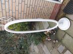 Spiegel op voet, Huis en Inrichting, Woonaccessoires | Spiegels, Minder dan 50 cm, Ophalen of Verzenden, Zo goed als nieuw, 150 tot 200 cm