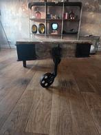 Salon tafel, Ophalen, 25 tot 50 cm, Rechthoekig, 100 tot 150 cm