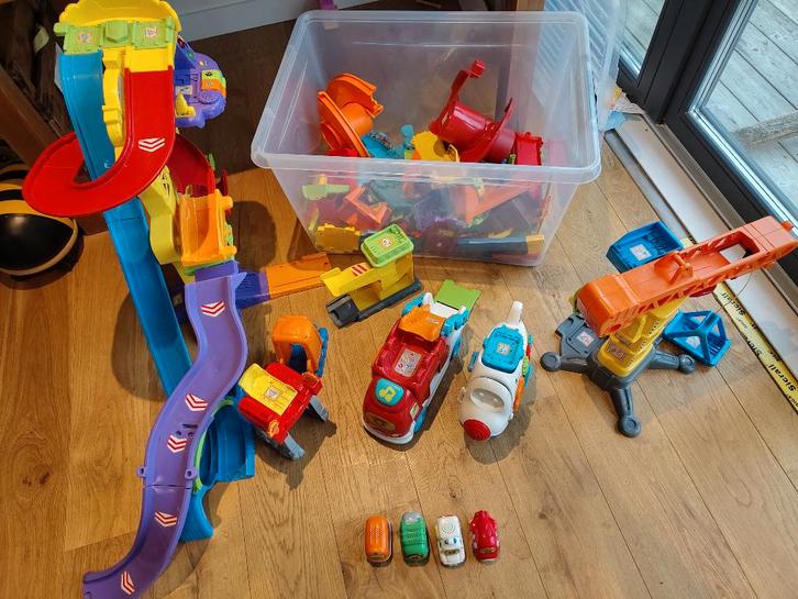 Heel veel Toet Toet Auto (Action Ramp, Super Stuntpark o.a.), Kinderen en Baby's, Speelgoed | Vtech, Gebruikt, 2 tot 4 jaar, Ophalen