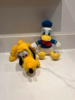 Pluto en Donald Duck knuffels, Ophalen of Verzenden, Zo goed als nieuw