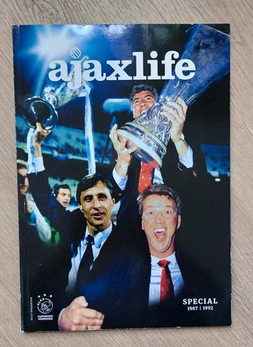 Ajax Life magazine special Europacups 87-92 beschikbaar voor biedingen