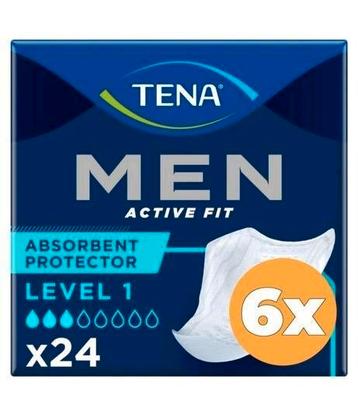 6 x 24 Tena Men level 1 beschikbaar voor biedingen