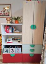 Ikea Platsa kast met Smastad deuren en lades, Ophalen, Kast, 50 tot 70 cm, 105 cm of meer