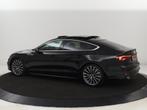 Audi A5 40 TFSI Sport S-line Edition | 80.600km NAP | Panora, Gebruikt, 1984 cc, Leder en Stof, Zwart